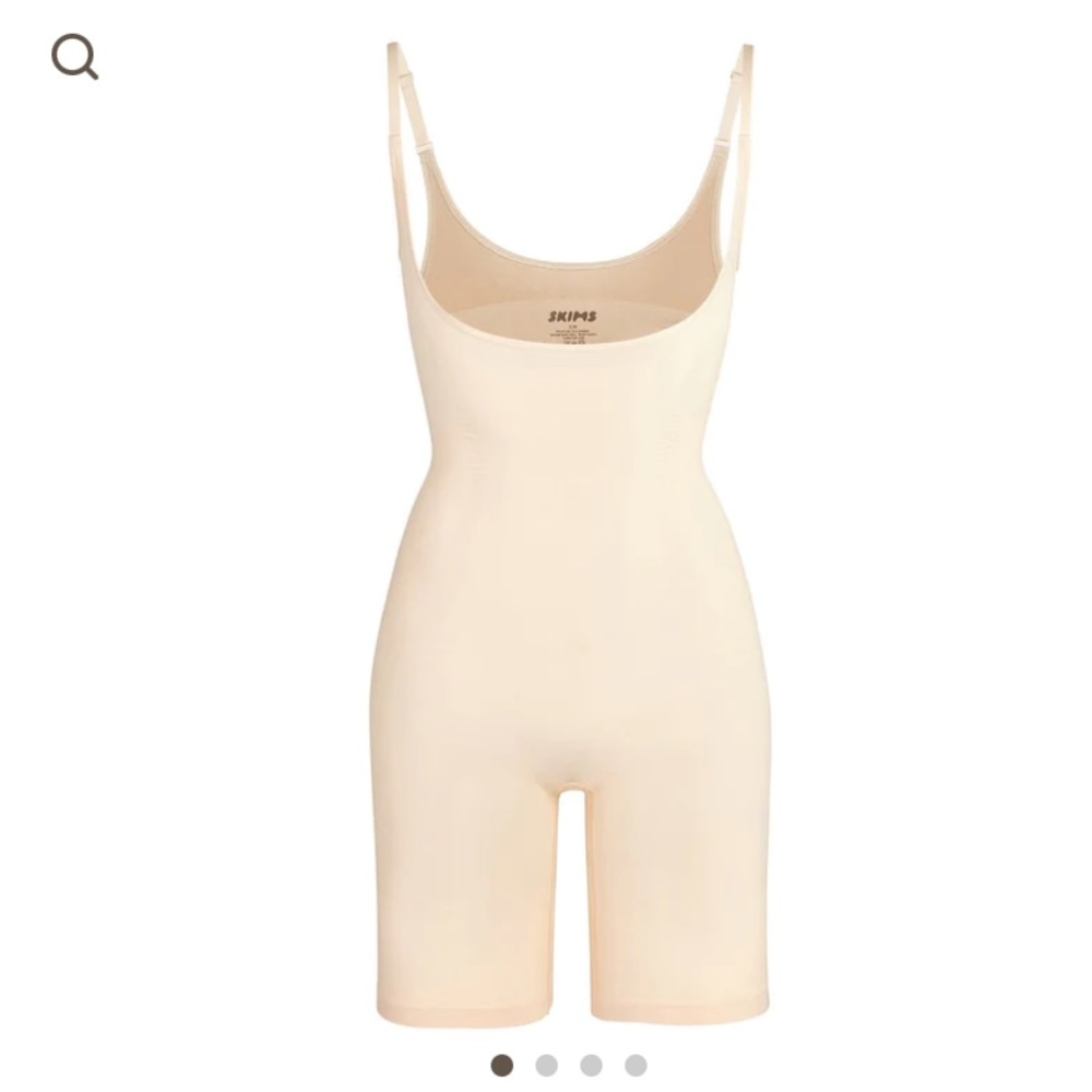 Skims Sculpting Shapewear Bodysuit Mid Thigh